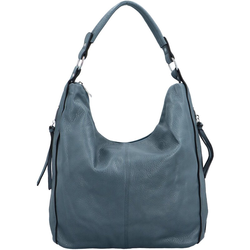 Dámská kabelka na rameno šedo/modrá - Romina & Co Bags Gracia modrá