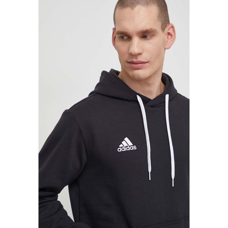 Mikina adidas Performance H57512 pánská, černá barva, s aplikací, H57512