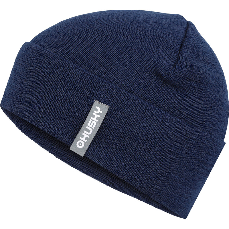 Dětská merino čepice HUSKY Merhat 6 dark blue