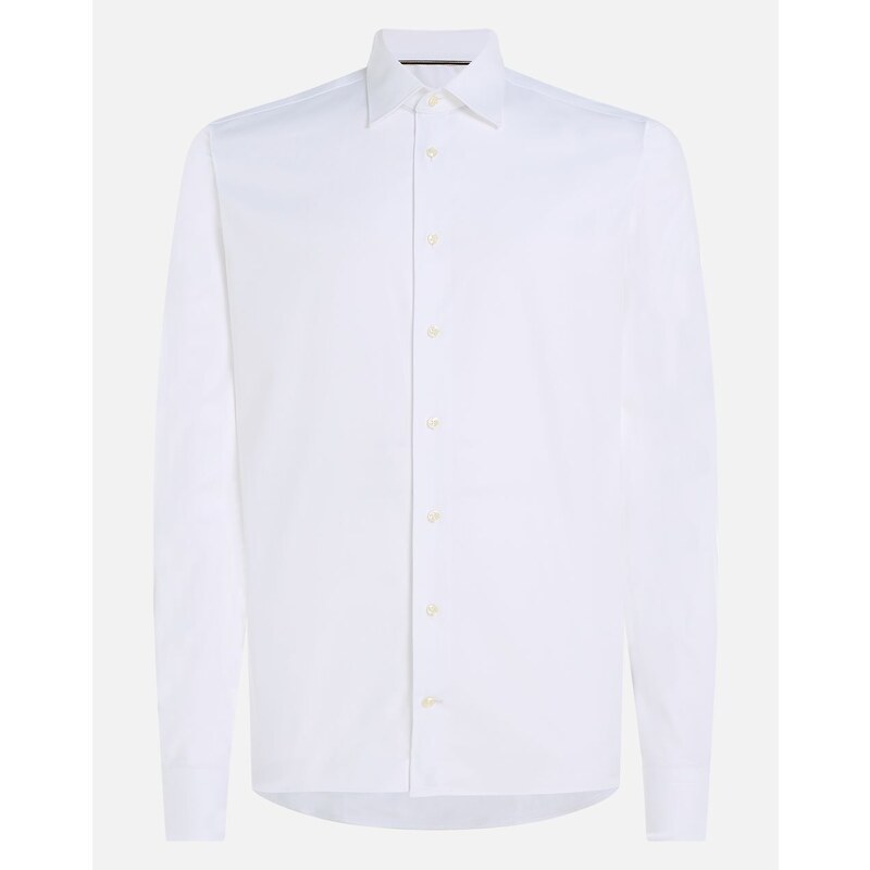 TOMMY HILFIGER FLEX COLLAR SOLID DOBBY SHIRT