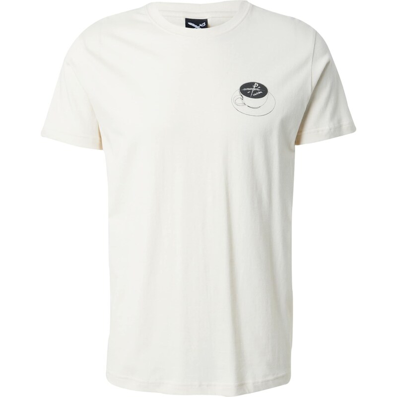 Iriedaily Tričko Slowpresso černá / offwhite