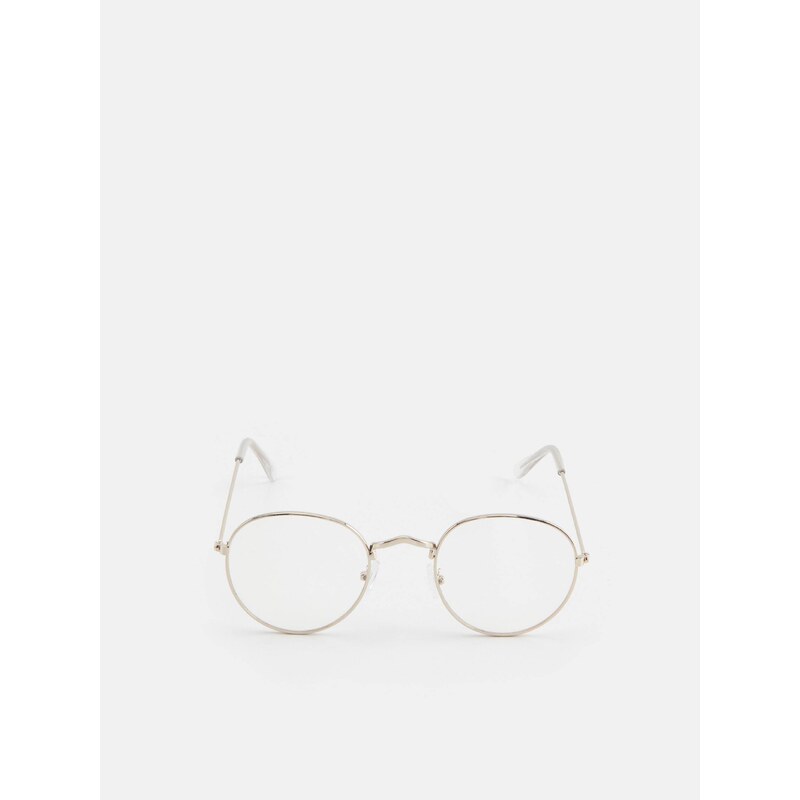 Sinsay - Čiré brýlové čočky - sříbrná