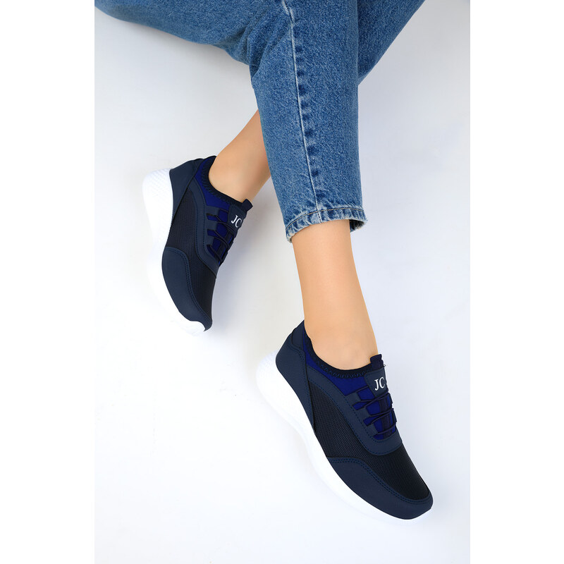 Soho Navy Blue Women's Sneakers 15226