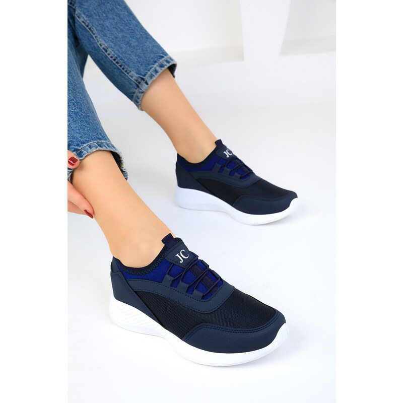 Soho Navy Blue Women's Sneakers 15226