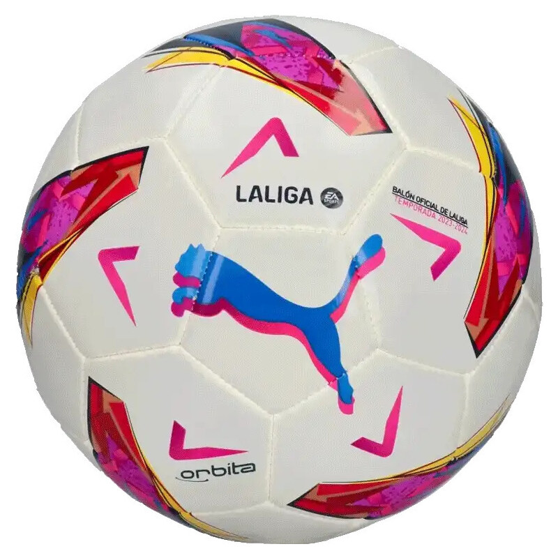Fotbalový míč Puma Orbita 1 La Liga Replica Training velikost 4 bílý