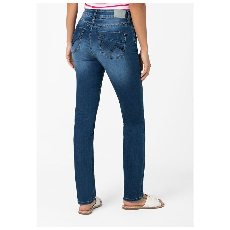 Dámské jeans TIMEZONE 17-10046-03-3014 3838 Slim TahilaTZ Womenshape 3838