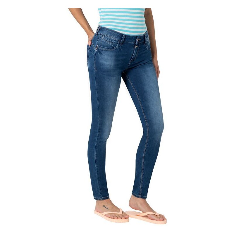 Dámské jeans TIMEZONE 17-10083-00-3337 3838 Tight SanyaTZ 3838