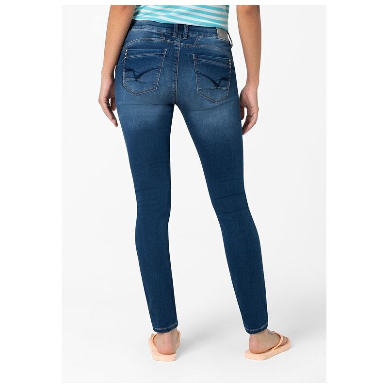 Dámské jeans TIMEZONE 17-10083-00-3337 3838 Tight SanyaTZ 3838