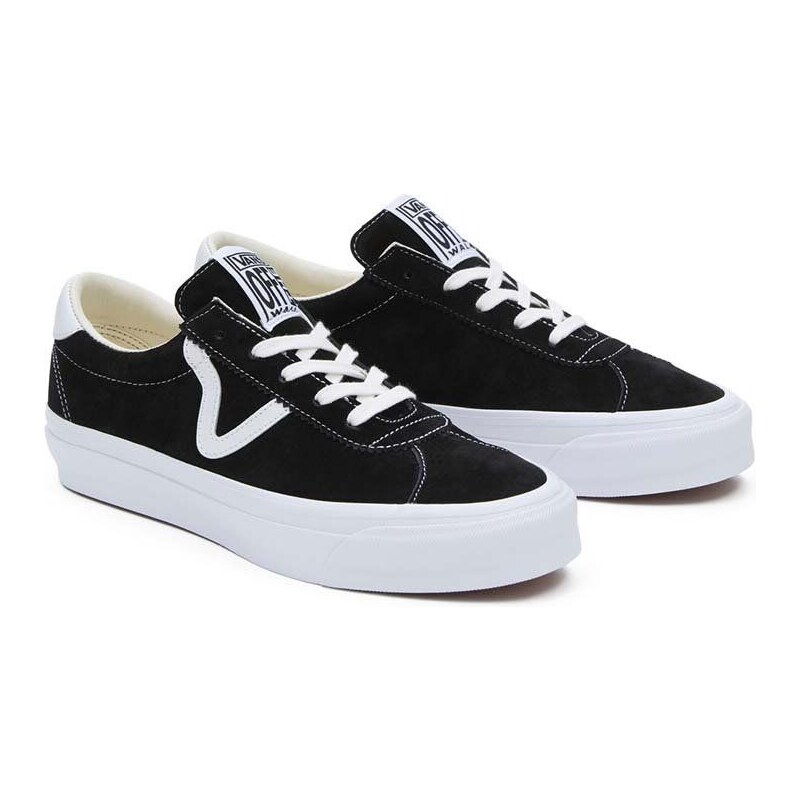 Semišové sneakers boty Vans Premium Standards Sport 73 černá barva, VN000CR1BA21