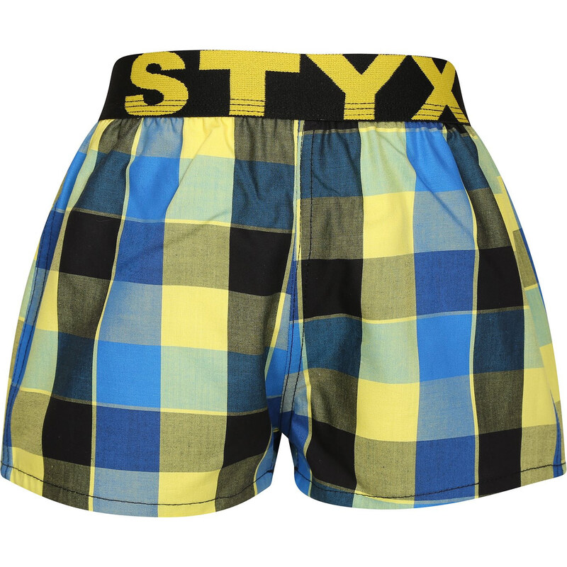 10PACK dětské trenky Styx sportovní guma vícebarevné (10BJ111234567890) 6-8