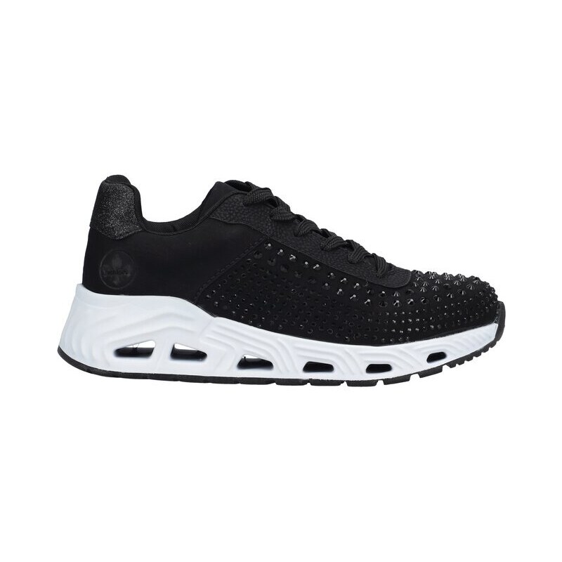 Futuristické sneakers Rieker N5201-00 černá