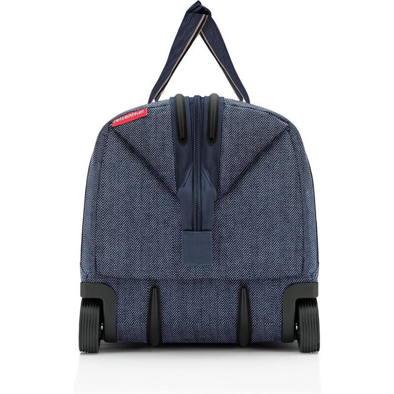 Cestovní taška na kolečkách Reisenthel Allrounder Trolley Herringbone dark blue