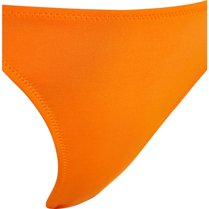 Trendyol Orange Gathered Brazilian Bikini Bottom