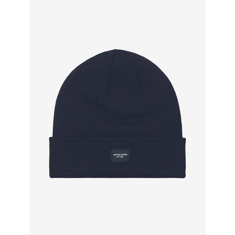 Sada pánské čepice a šály v tmavě modré barvě Jack & Jones Frost - Pánské