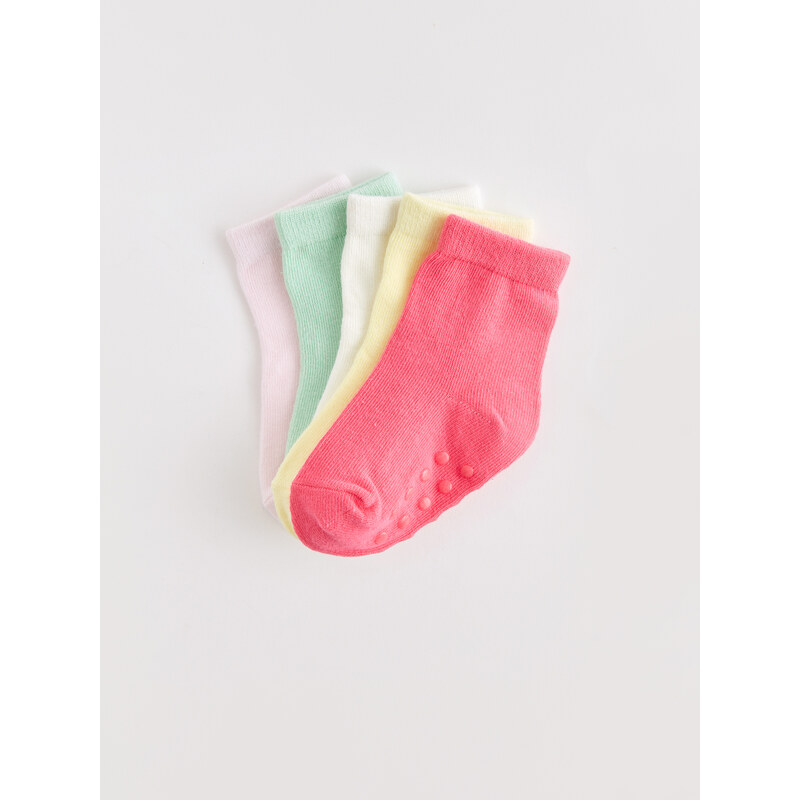LC Waikiki Basic Baby Girl Socks 5 Pack