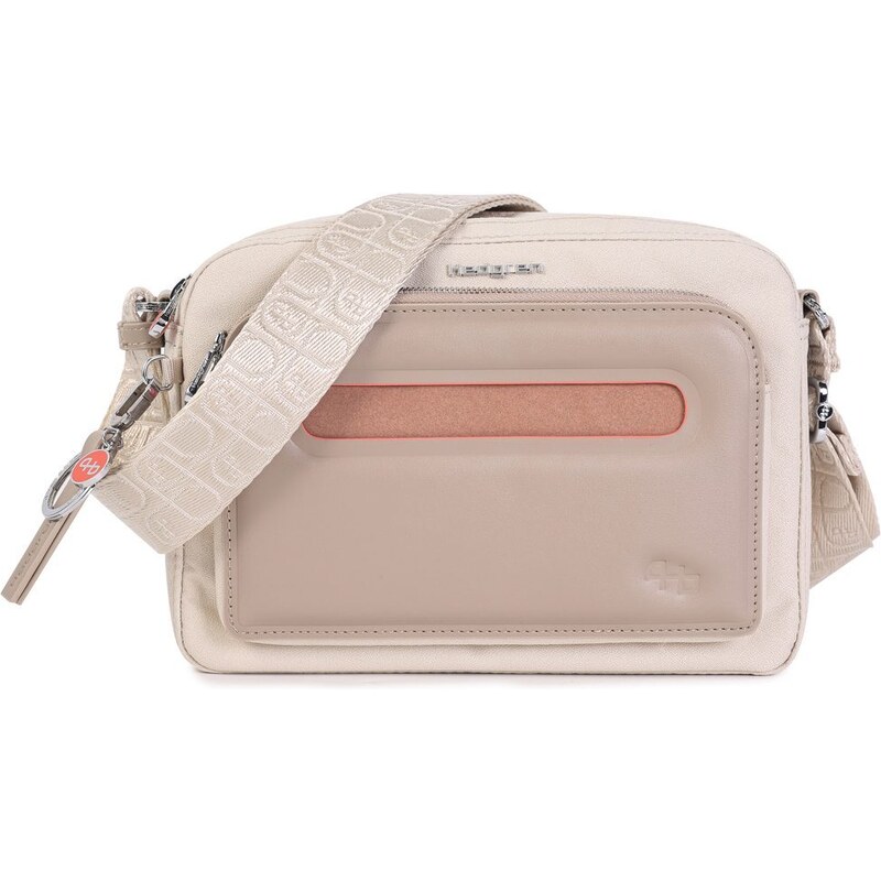 Hedgren Dámská crossbody kabelka Espresso RFID HFIKA04 béžová