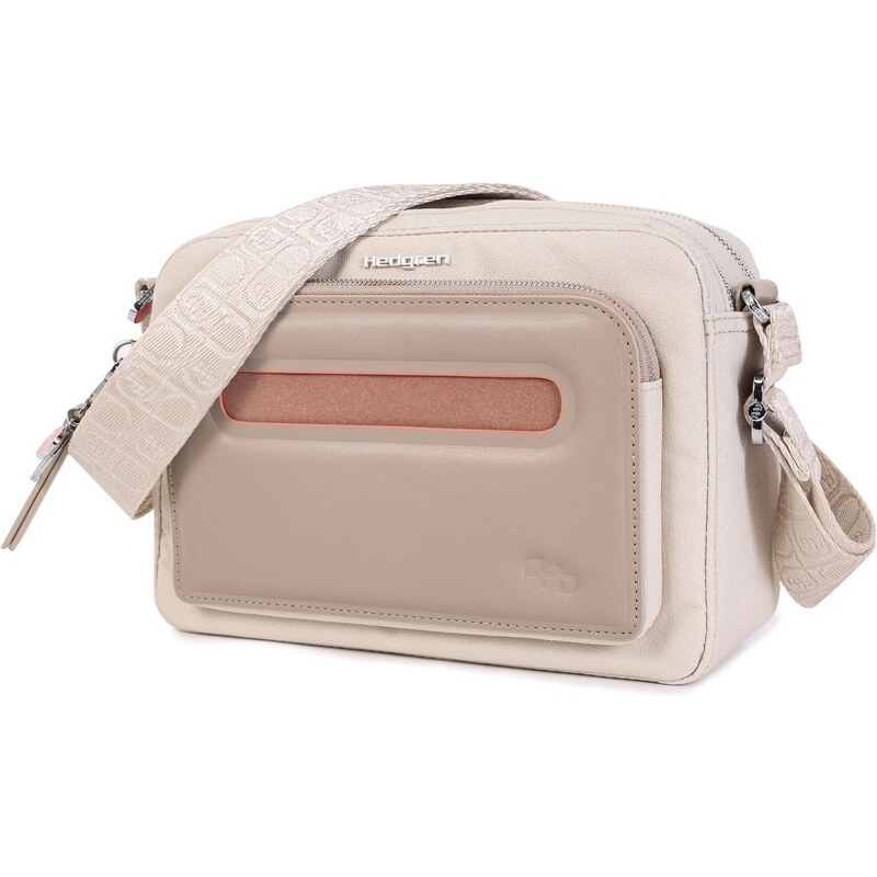 Hedgren Dámská crossbody kabelka Espresso RFID HFIKA04 béžová