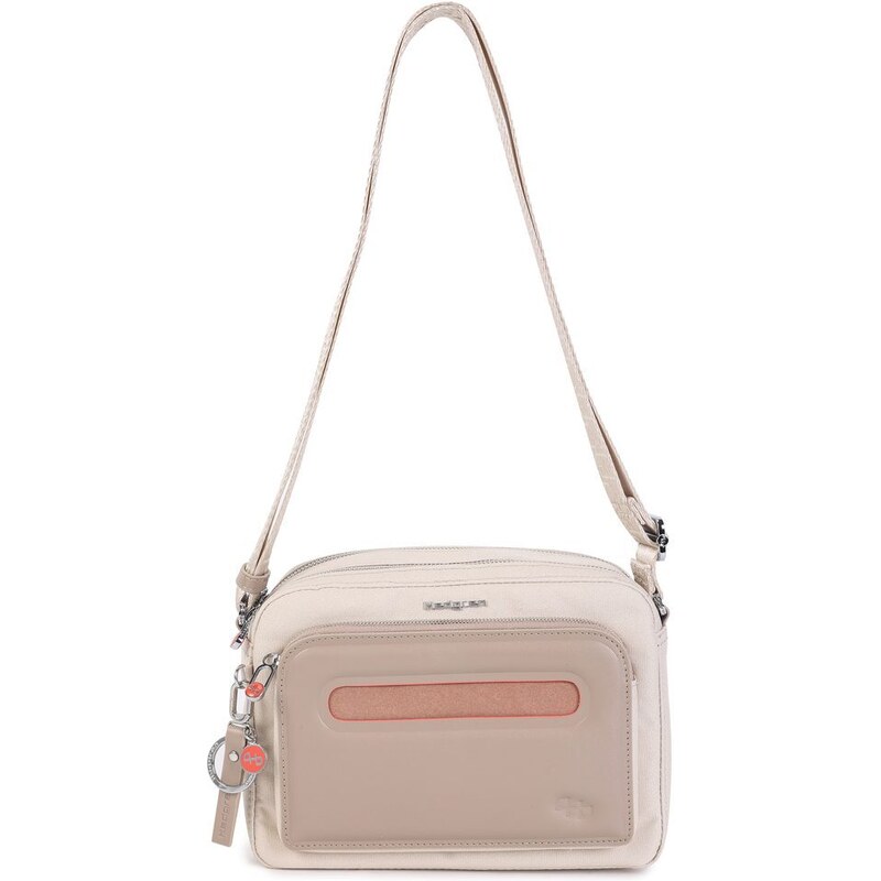 Hedgren Dámská crossbody kabelka Espresso RFID HFIKA04 béžová