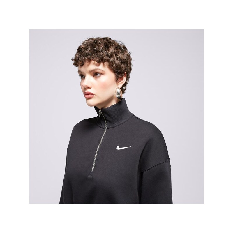 Nike Mikina W Nsw Phnx Flc Qz Crop ženy Oblečení Mikiny DQ5767-010