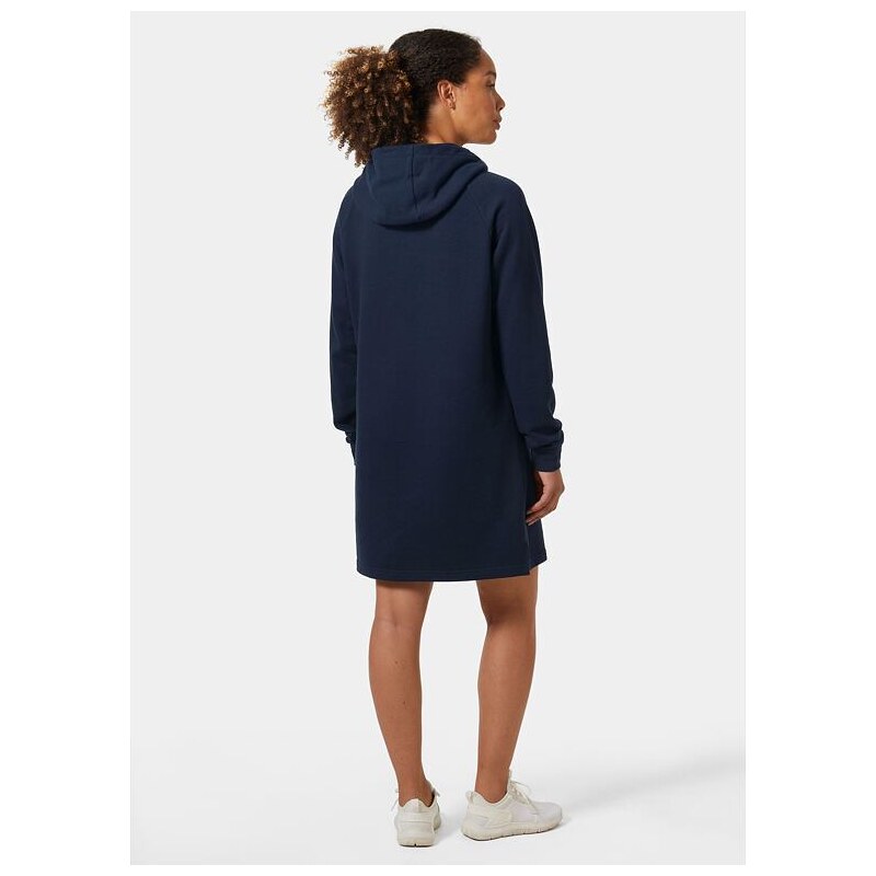 Dámské šaty HELLY HANSEN 54079 597 W CORE HOODIE DRESS 597 NAVY