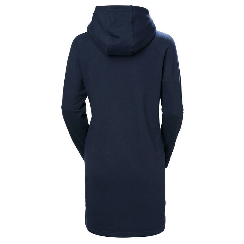 Dámské šaty HELLY HANSEN 54079 597 W CORE HOODIE DRESS 597 NAVY