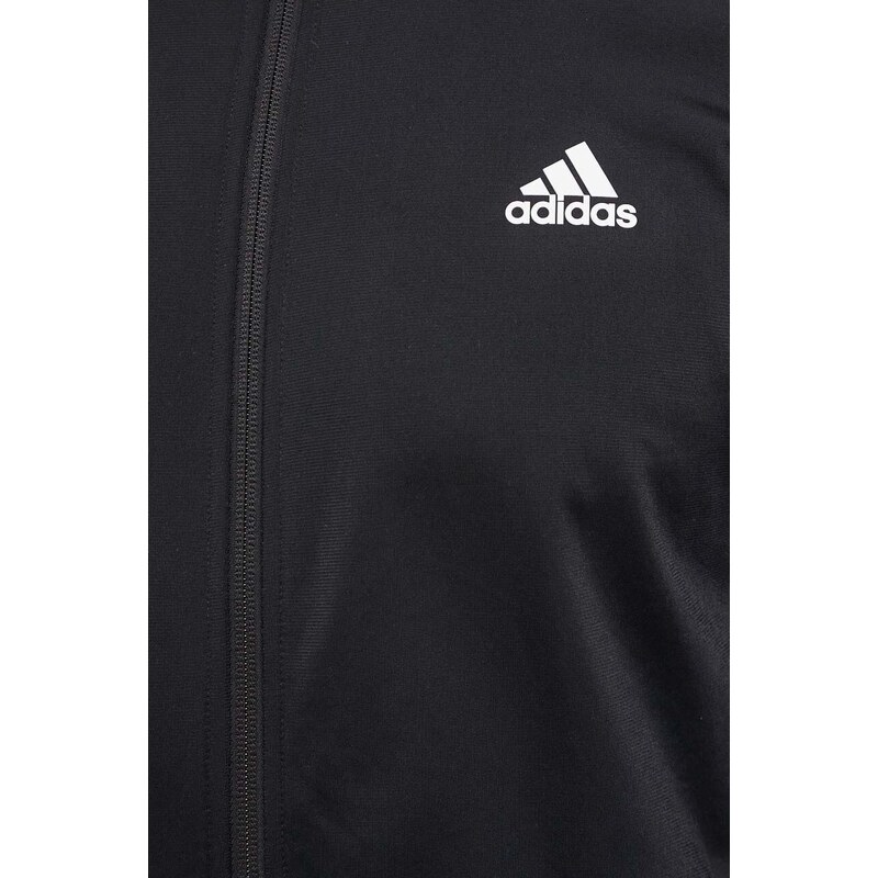 Mikina adidas pánská, černá barva, s aplikací, H46099