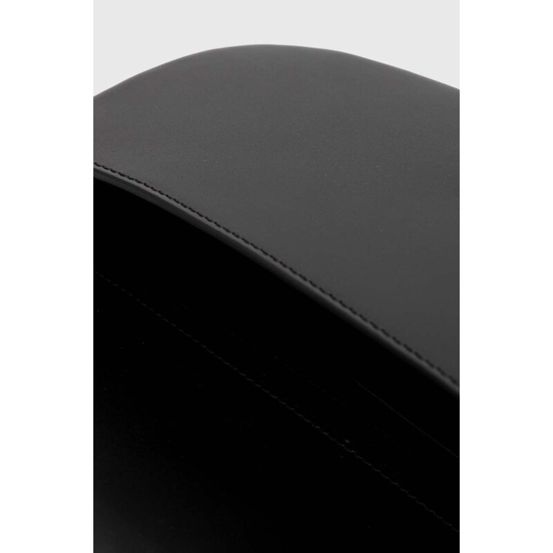 Kožená kabelka A.P.C. sac betty shoulder černá barva, PXAWV-F61834