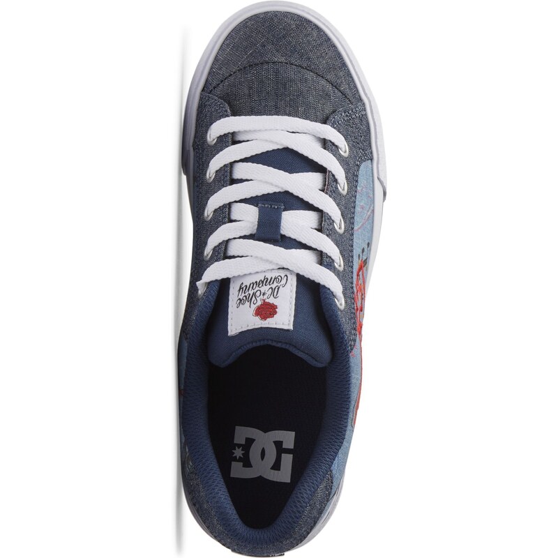 DC Shoes Boty DC Chelsea Heather Dark Denim