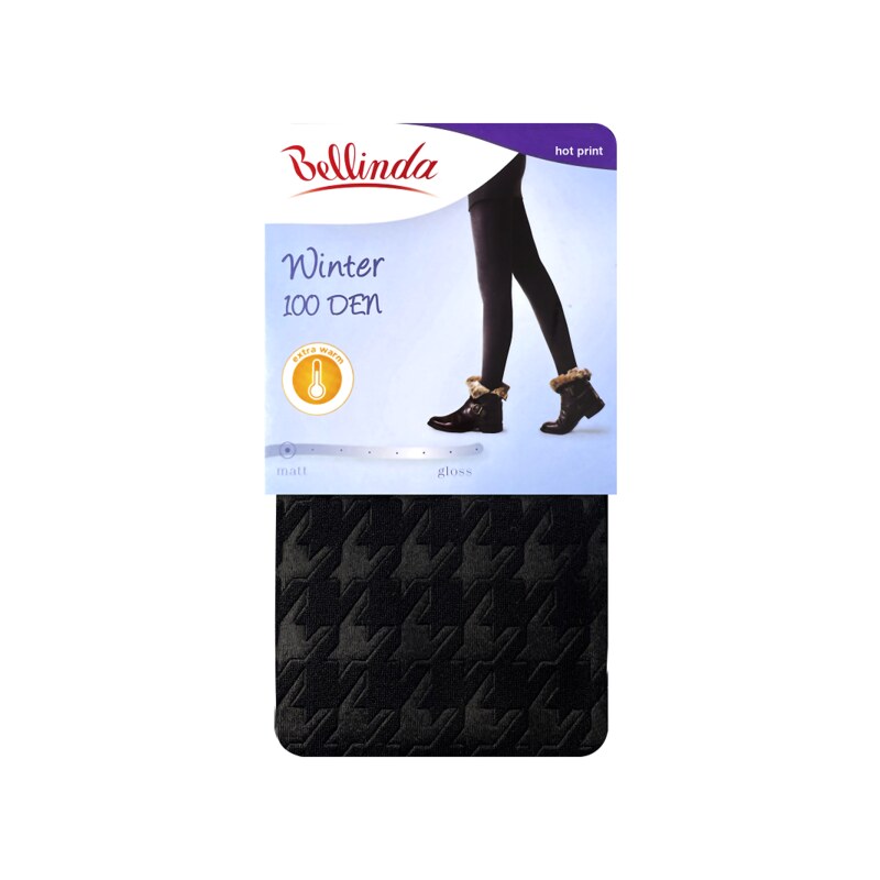 Bellinda WINTER 100 DAY - Women's winter stockings - black