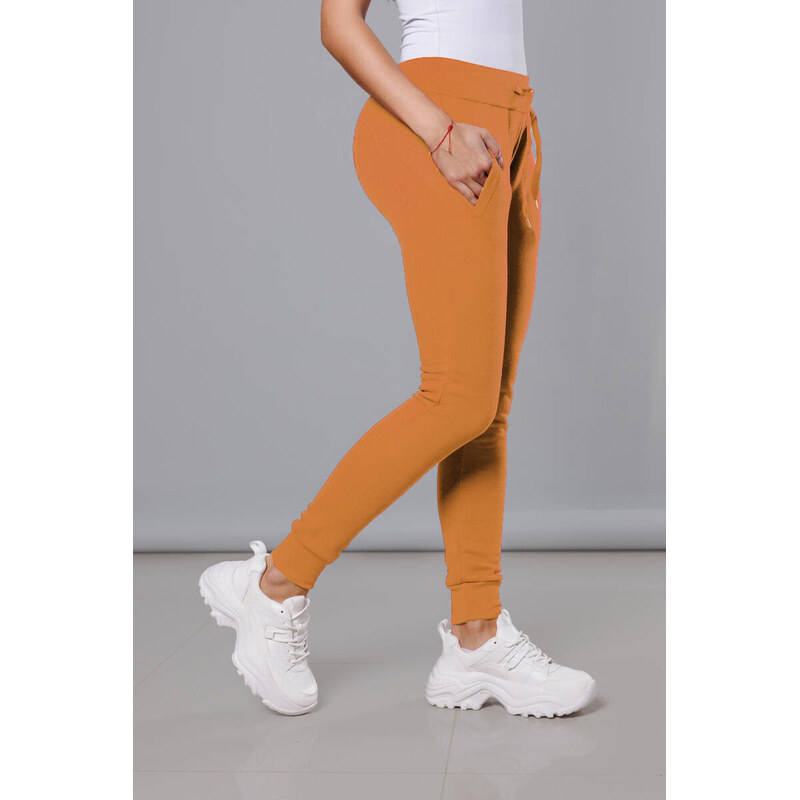 žluté tepláky model 21475450 - J.STYLE
