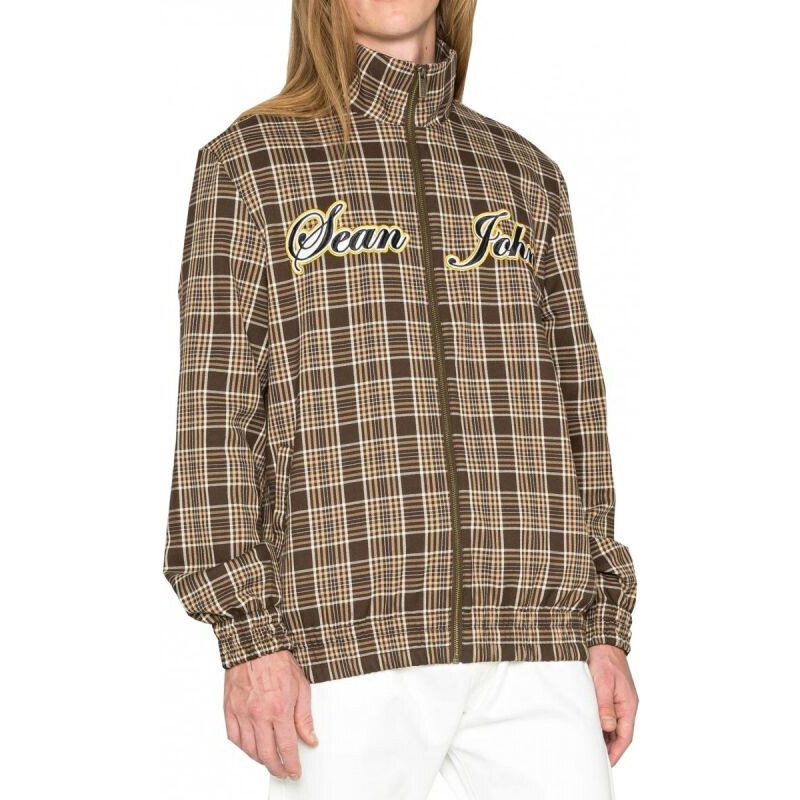 Sean John Vintage Pinstripe Check Trackjacket M 6078110 pánské