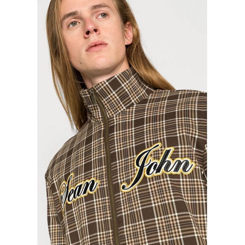 Sean John Vintage Pinstripe Check Trackjacket M 6078110 pánské