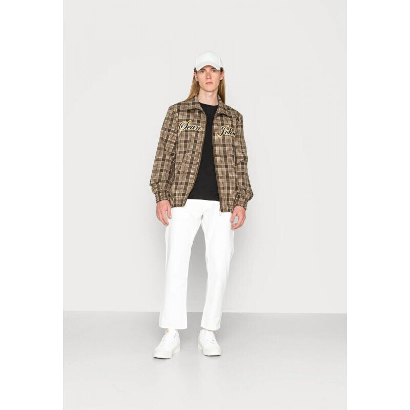 Sean John Vintage Pinstripe Check Trackjacket M 6078110 pánské