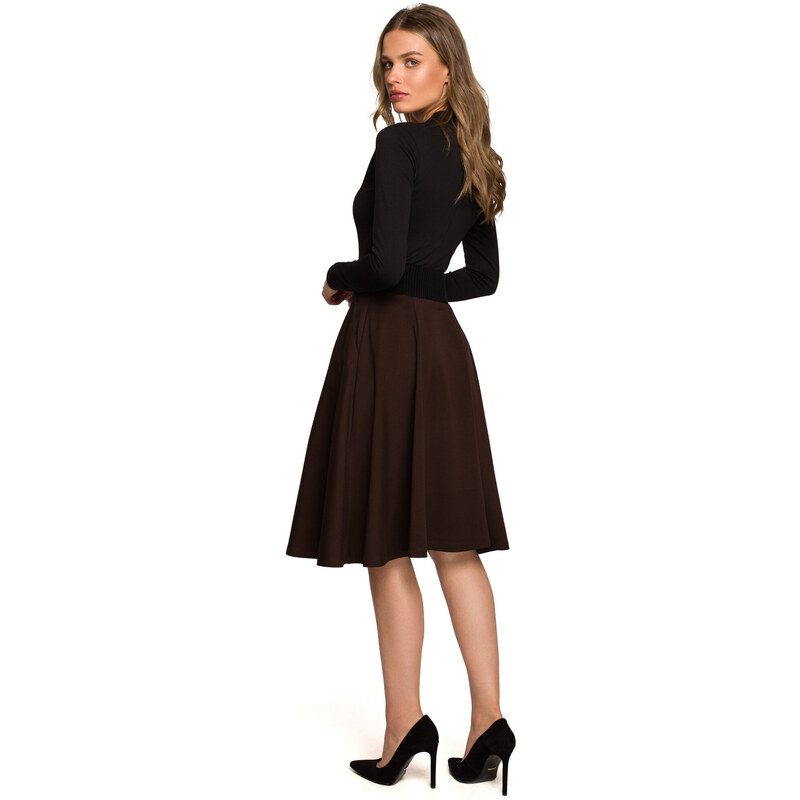 Stylove Sukně S315 Brown