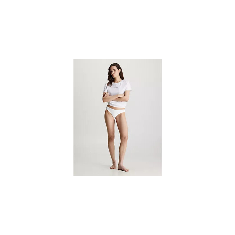 Spodní prádlo Dámské kalhotky THONG (LOW-RISE) 000QD5124E100 - Calvin Klein