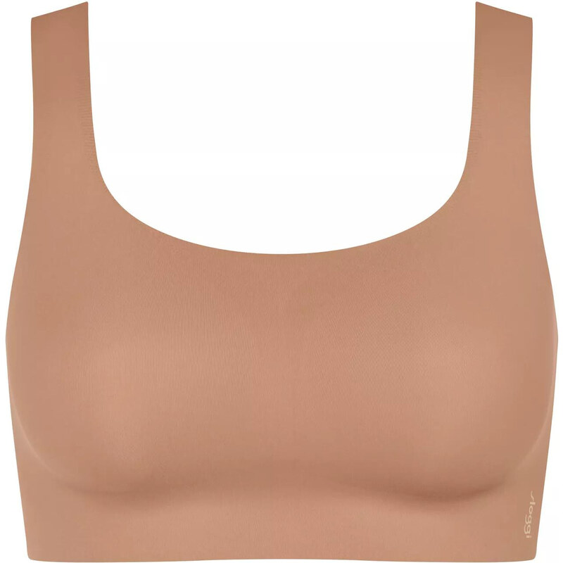 Dámská podprsenka ZERO Feel 2.0 Top - BROWN - sv. hnědá 00CM - SLOGGI 109128844