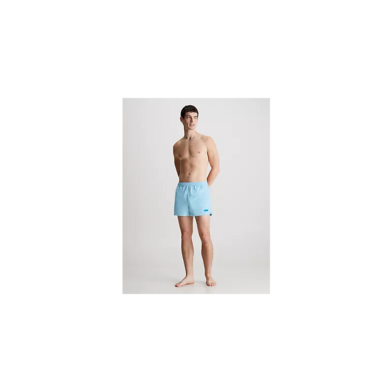 Pánské plavky Tkaný spodní díl SHORT DRAWSTRING KM0KM00941C0Q - Calvin Klein