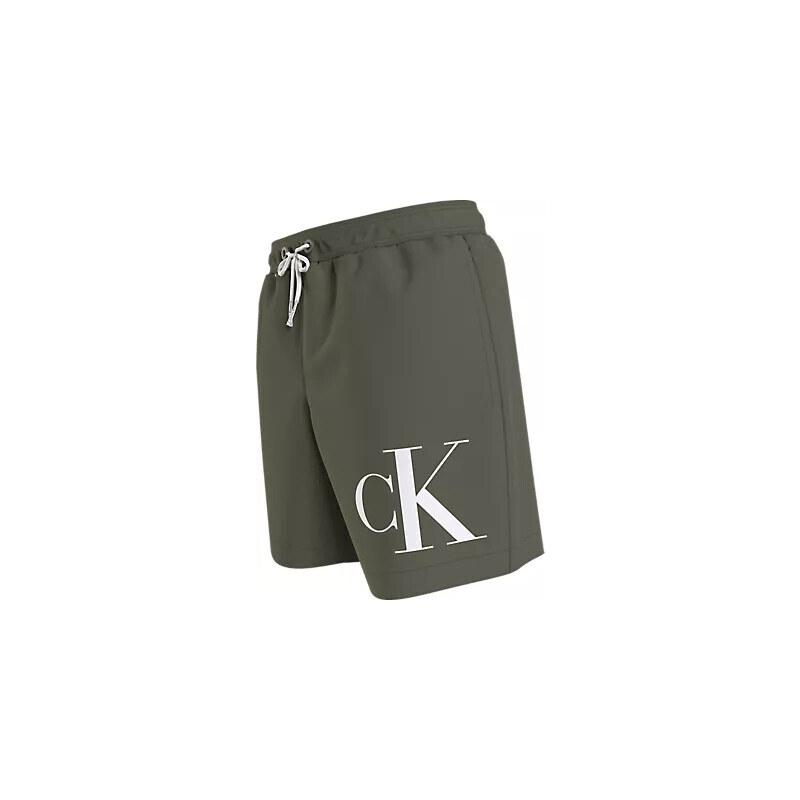 Chlapecké plavky Tkaný spodní díl MEDIUM DRAWSTRING KV0KV00049LDY - Calvin Klein