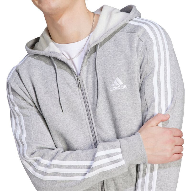 Mikina adidas Essentials Fleece 3-Stripes Full-Zip M IJ6479