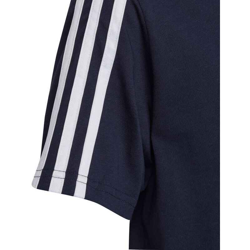 Adidas Essentials 3-Stripes Cotton Loose Fit Boyfriend Tee Jr IC3638 tričko