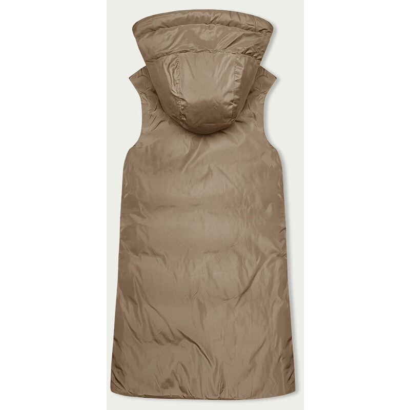 dlouhá dámská oboustranná vesta model 19576606 - SWEST