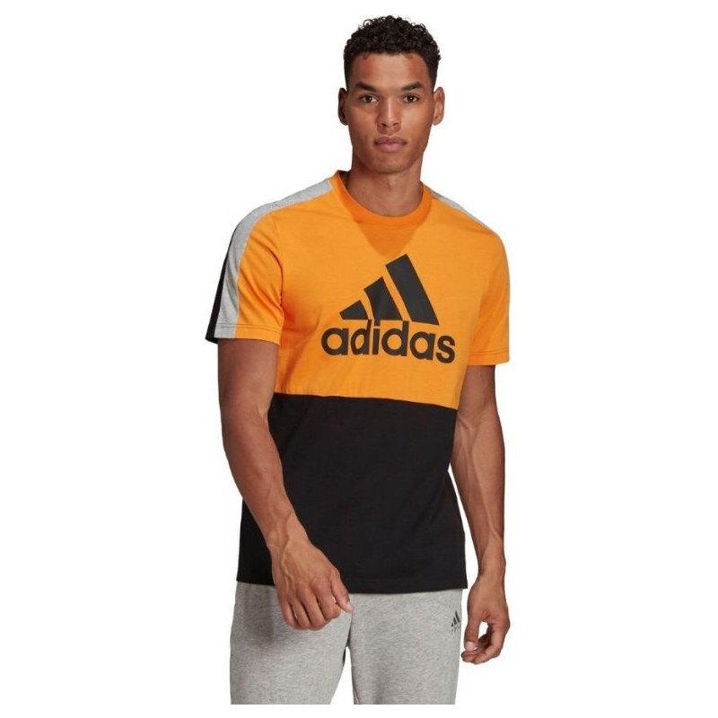 Tričko adidas Essentials Colorblock Single Jersey M HE4328