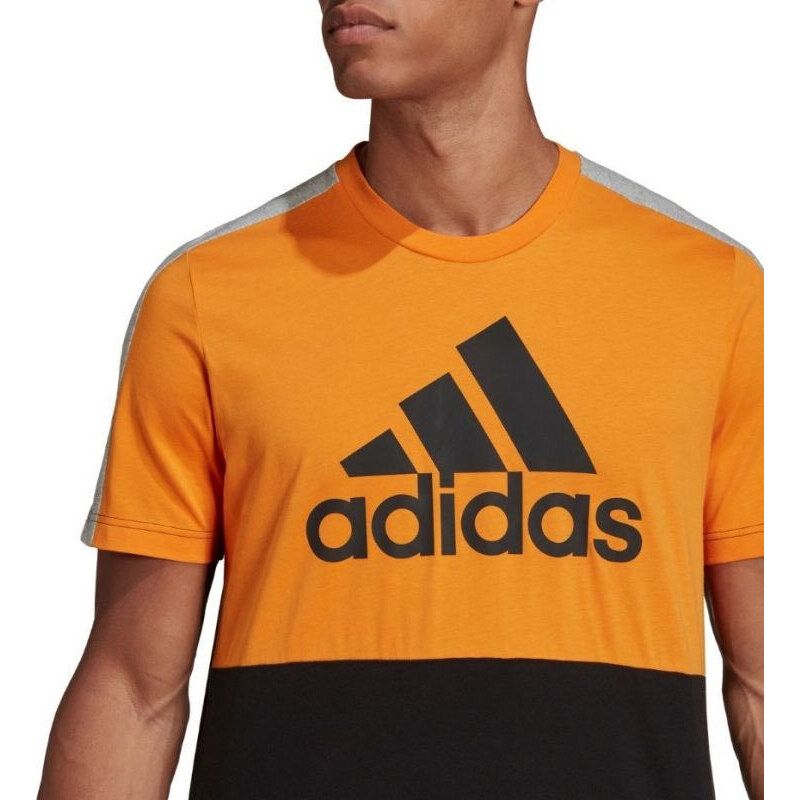 Tričko adidas Essentials Colorblock Single Jersey M HE4328