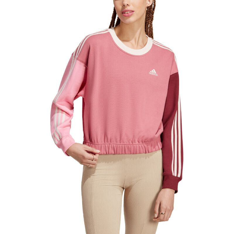 Mikina adidas Essentials 3-Stripes Crop W IC9875