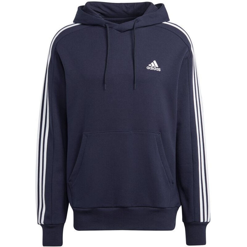 Mikina adidas Essentials French Terry 3-Stripes Hoodie M IC0436