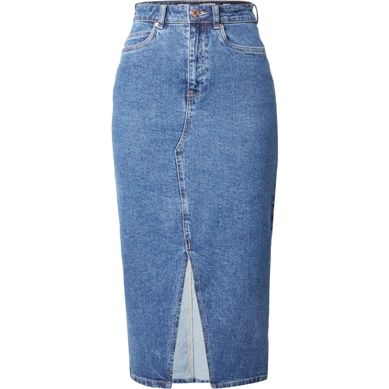 VERO MODA Sukně VMVERI modrá / modrá džínovina 105815350