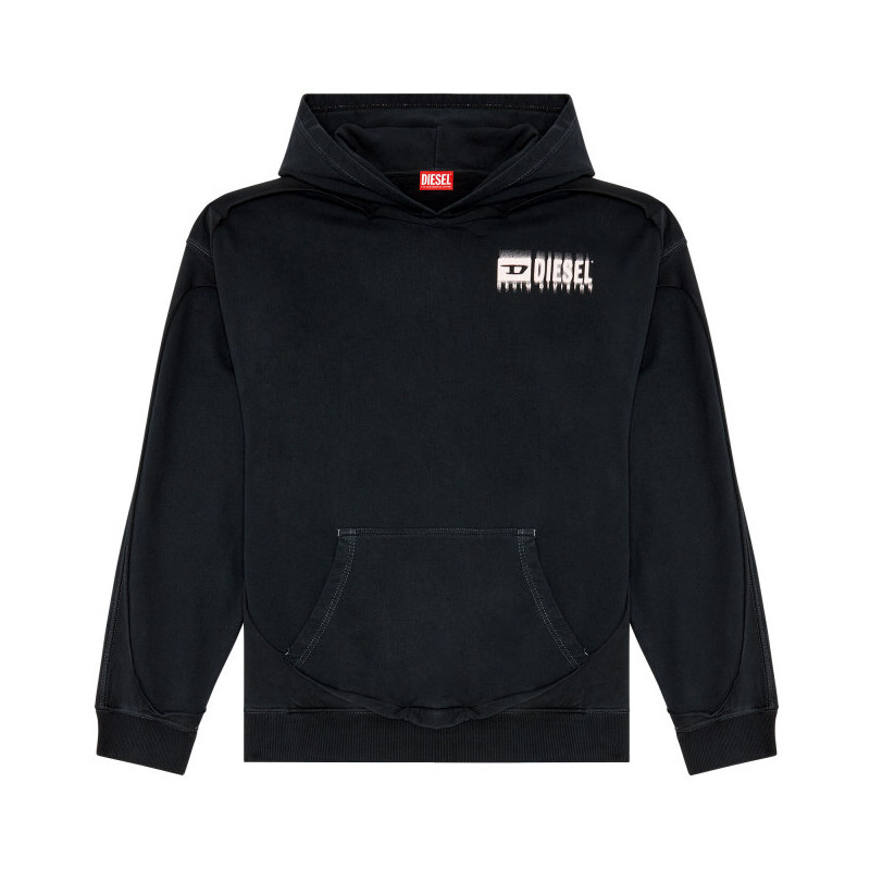 MIKINA DIESEL S-BOXT-HOOD-DBL SWEAT-SHIRT