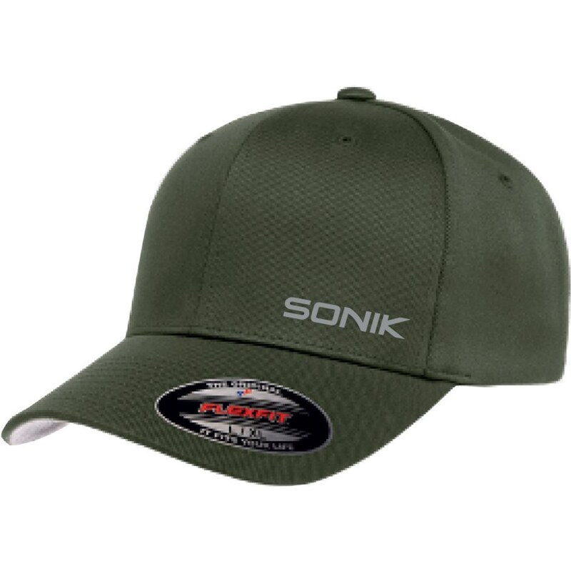 Sonik Kšiltovka Sonik Flexfit Olive Cap