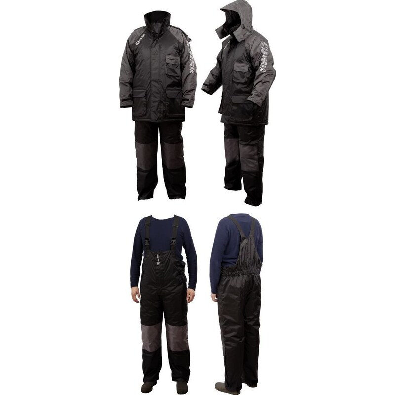 Quantum Dětský Zimní oblek Winter Suit Kids černá/šedá - Kids