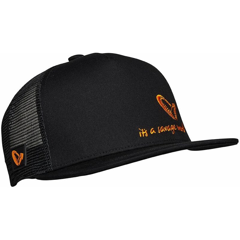 Savage Gear Kšiltovka All Black Cap Onesize Black Caviar